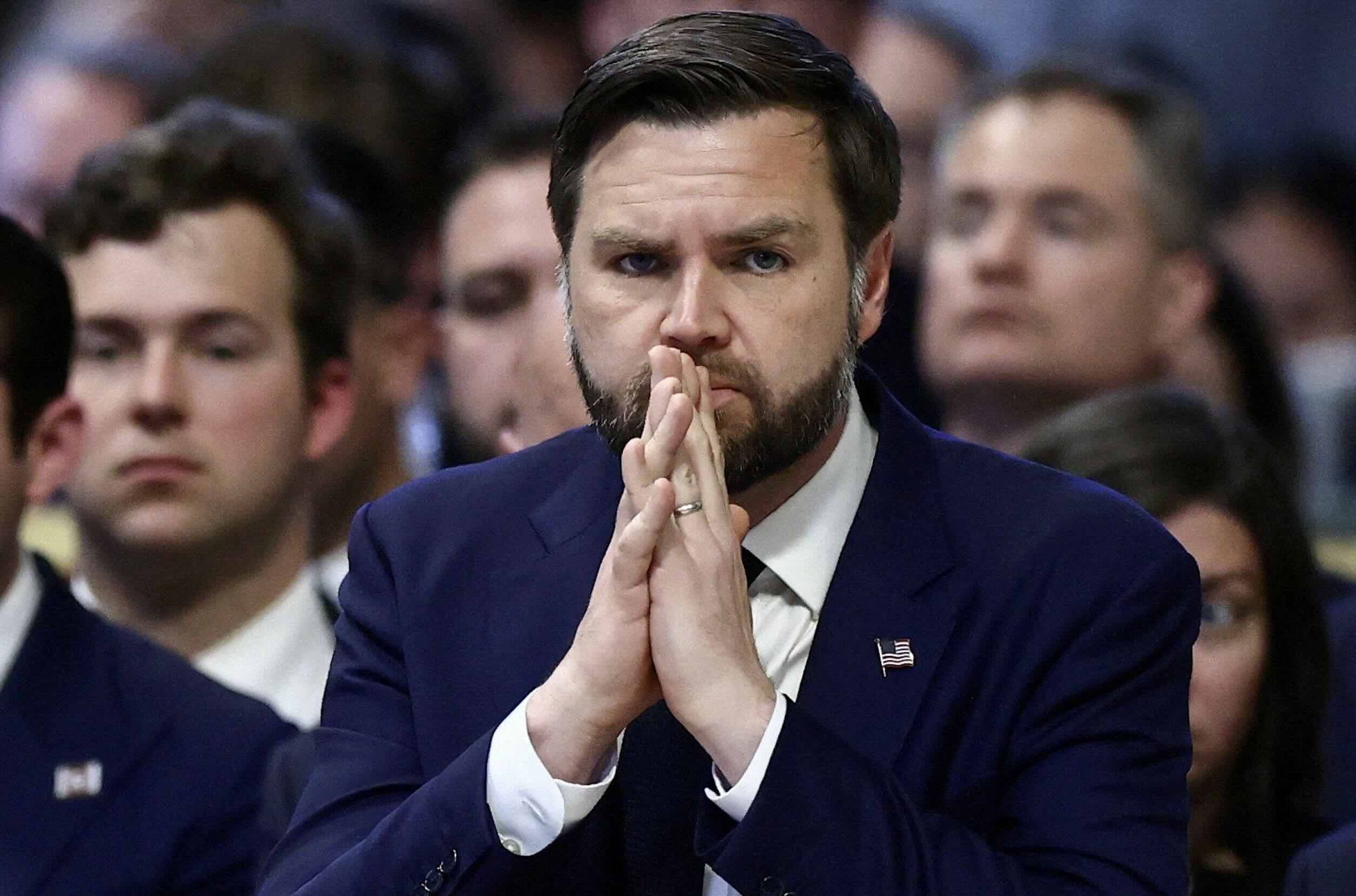 Vice President JD Vance speaking at an event