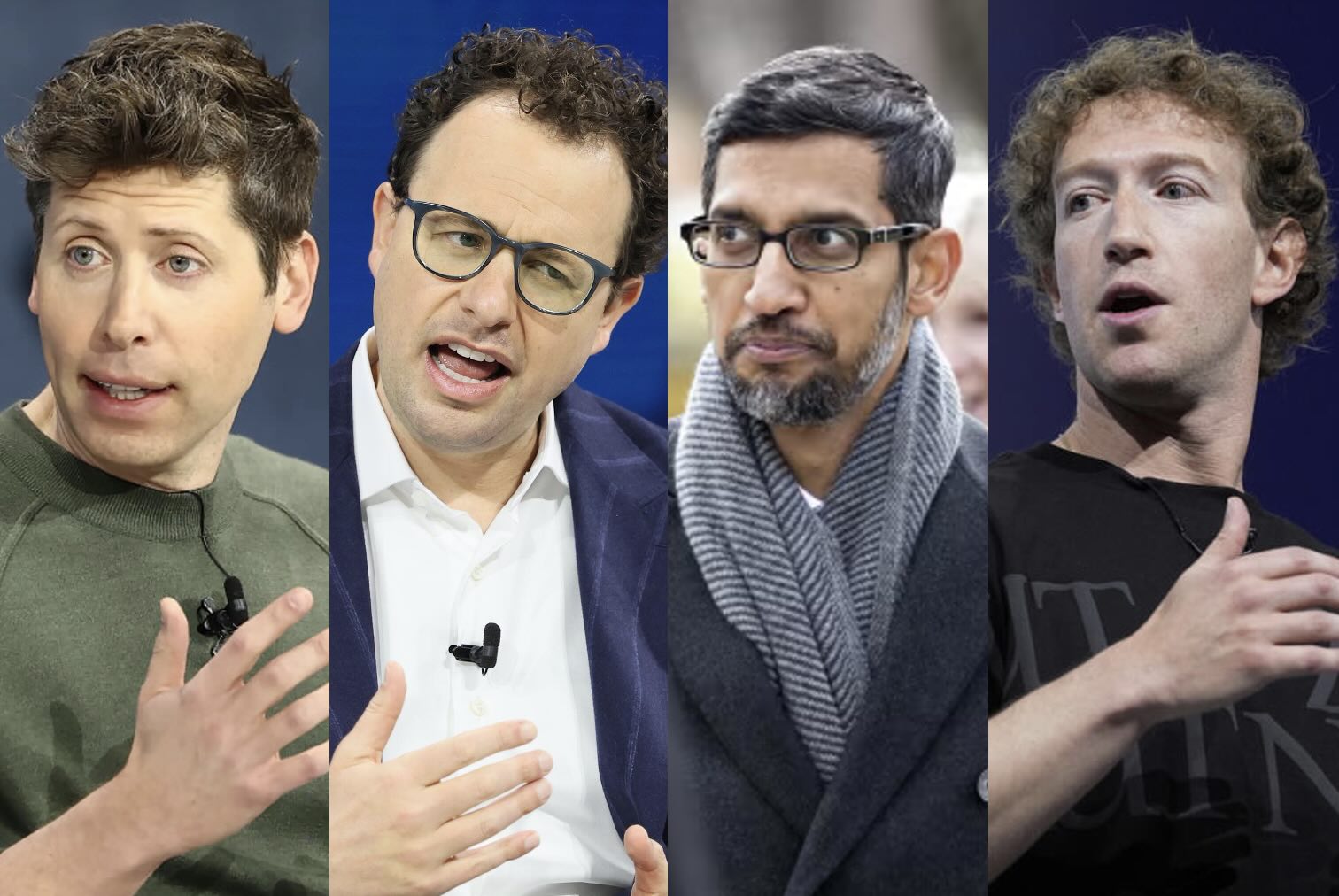 AI executives testifying before Congress