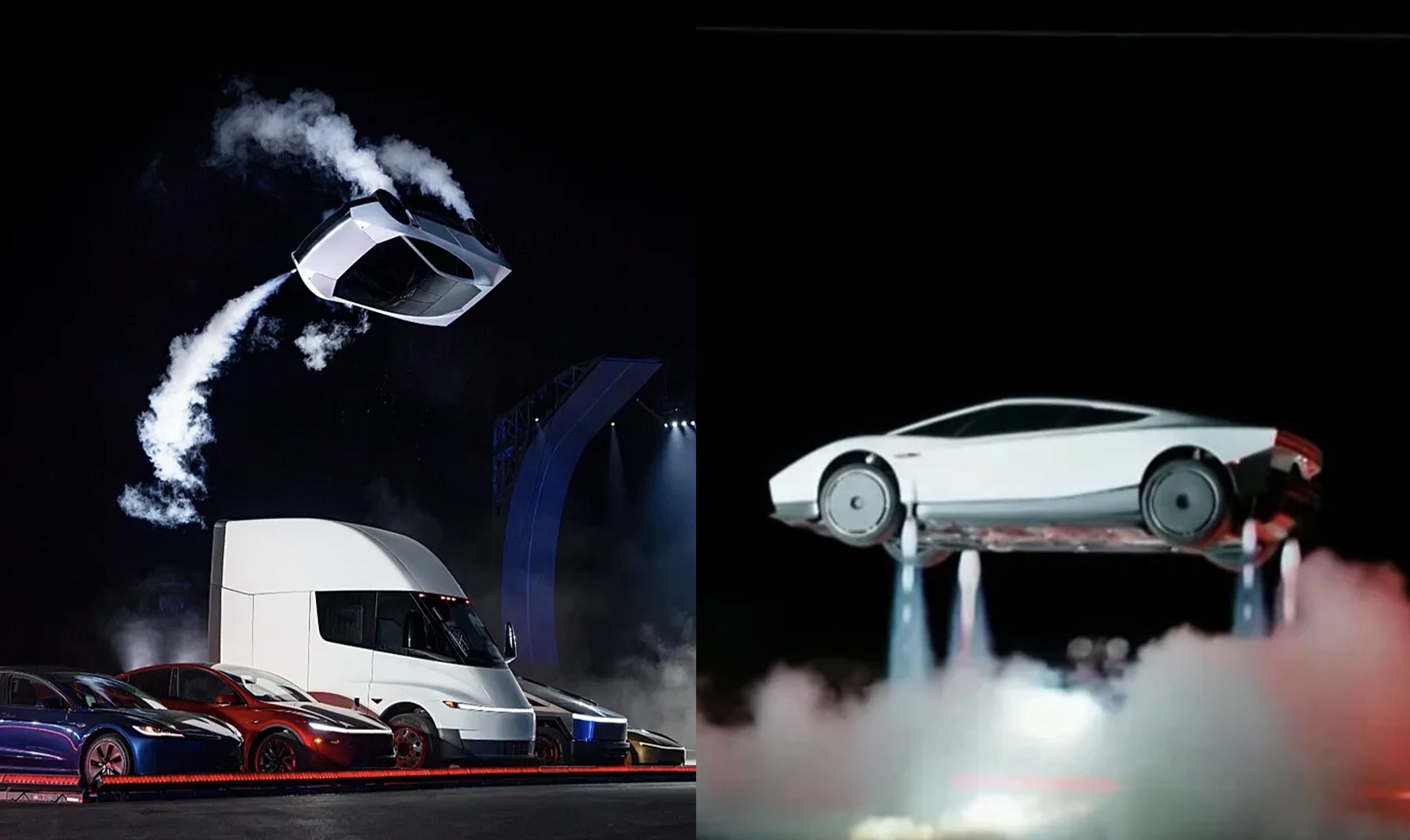 Tesla Roadster prototype demonstration